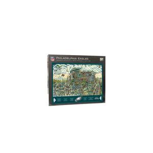 Philadelphia Eagles NFL Puzzle Find Joe Journeyman 500 Piece Search Puzzle Open